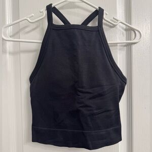 All in Motion Black Crop Top